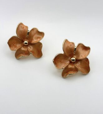Floral earrings