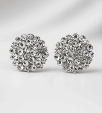 Crystal Bloom Studs